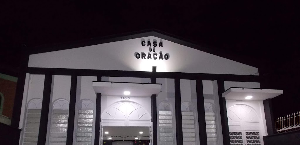 Fachada de Igreja Evangélica Casa de Oração