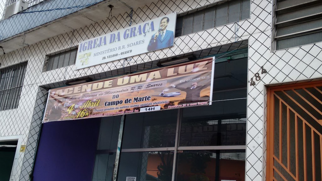Fachada de Igreja Internacional da Graça de Deus