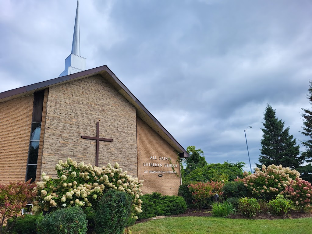 Fachada de All Saints Evangelical Lutheran Church