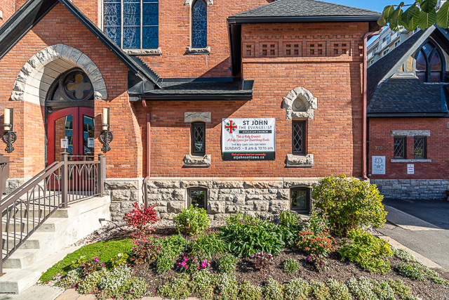 Fachada de St. John the Evangelist Anglican Church