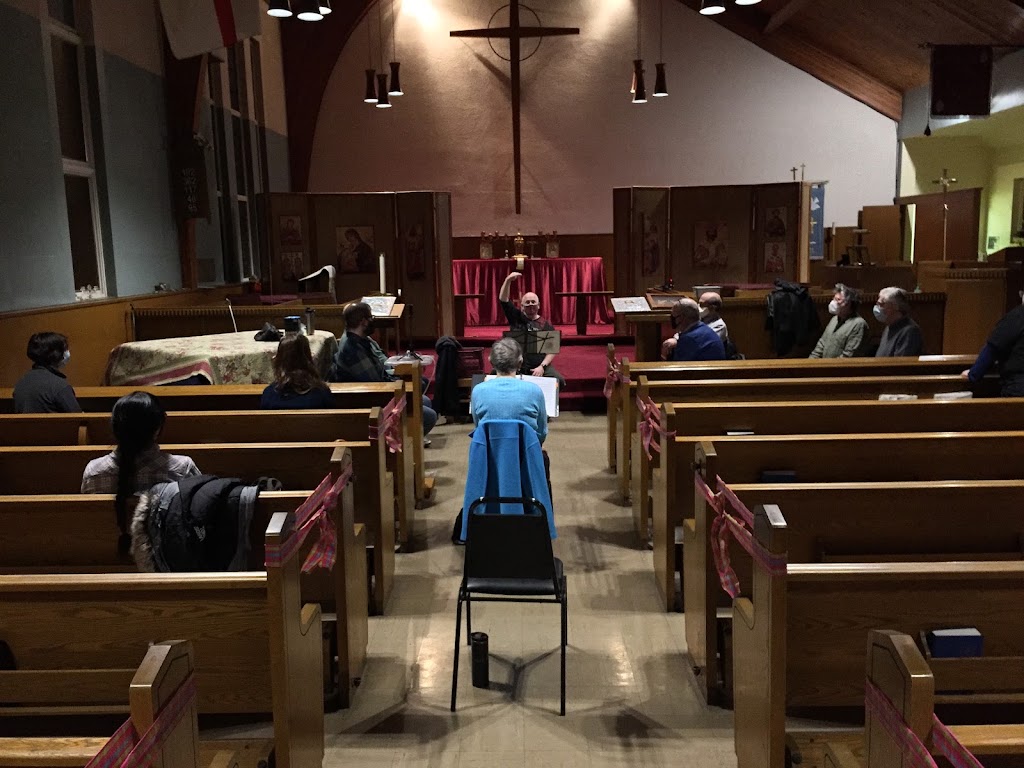 Fachada de St. Columba Anglican Church
