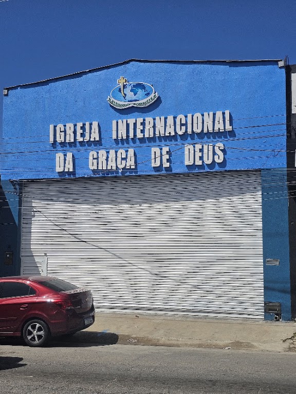 Fachada de Igreja Internacional da Graça de Deus