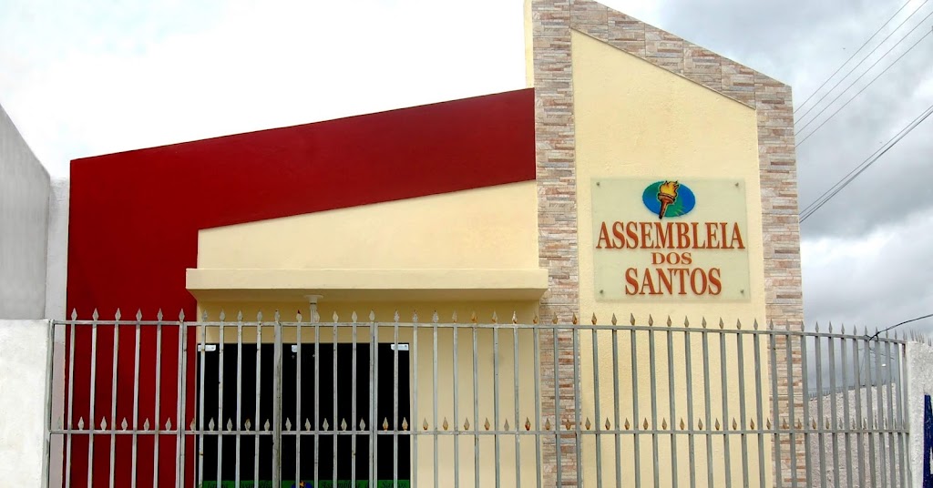 Fachada de Igreja Evangélica Assembleia de Deus Ministério de Santos