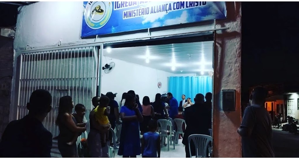 Fachada de Assembleia de Deus Aliança Com Cristo,Vergel