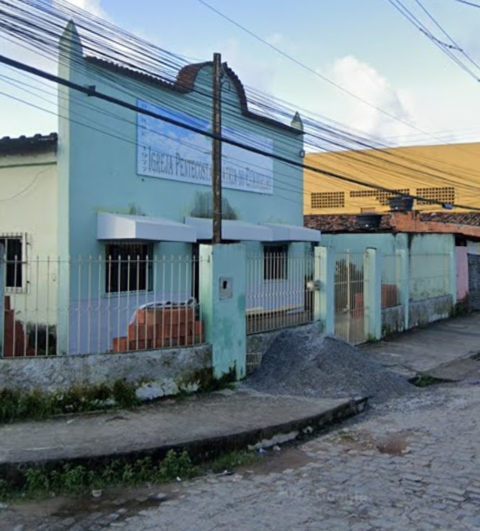 Fachada de Igreja Evangélica Pentecostal.