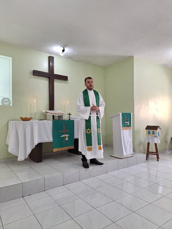 Fachada de Igreja Evangélica Luterana do Brasil