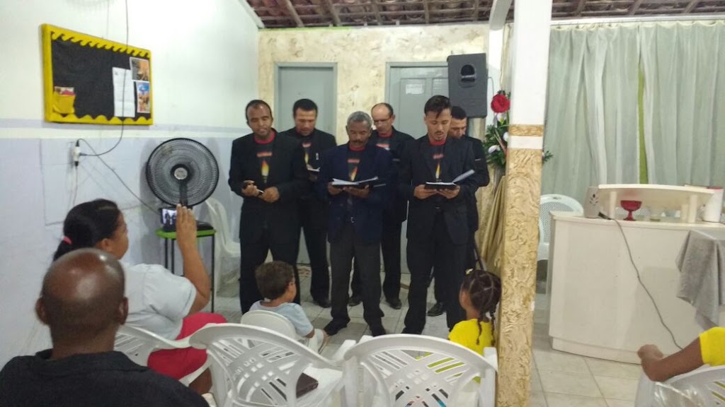 Fachada de Igreja Assembleia de Deus Casa de Oração Monte Moriá - sede