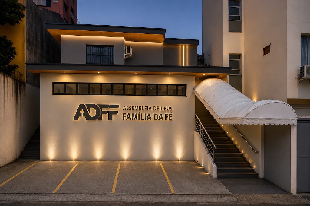 Fachada de Igreja Evangélica Assembleia de Deus Família da Fé - Barra - Salvador