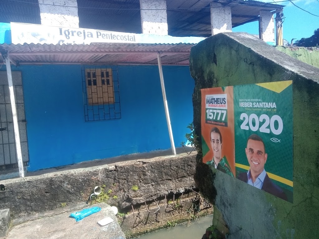 Fachada de Igreja Pentecostal Cristo é Vida