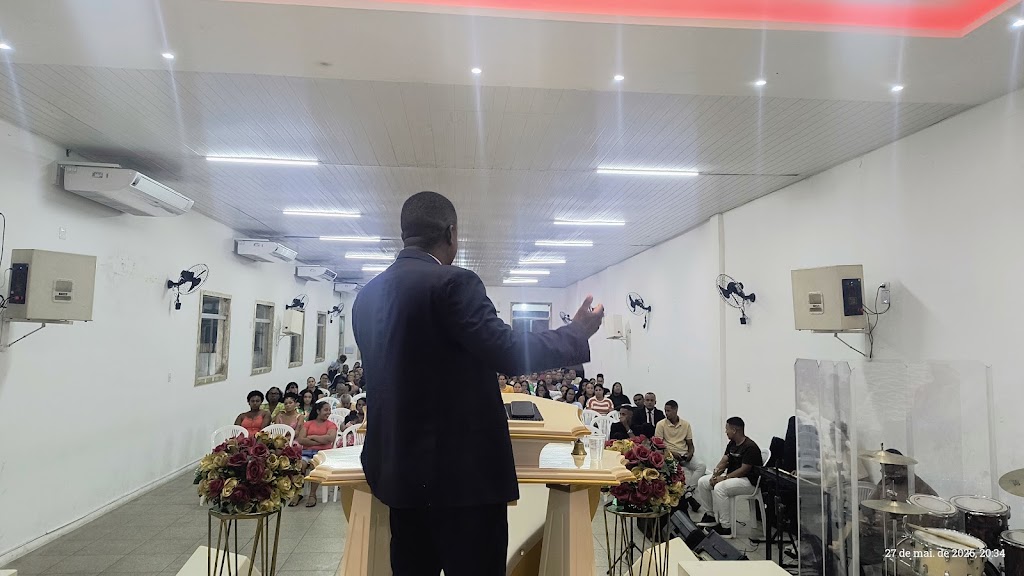 Fachada de Assembleia de Deus em Salvador - Nova Brasília (Sede Setorial)