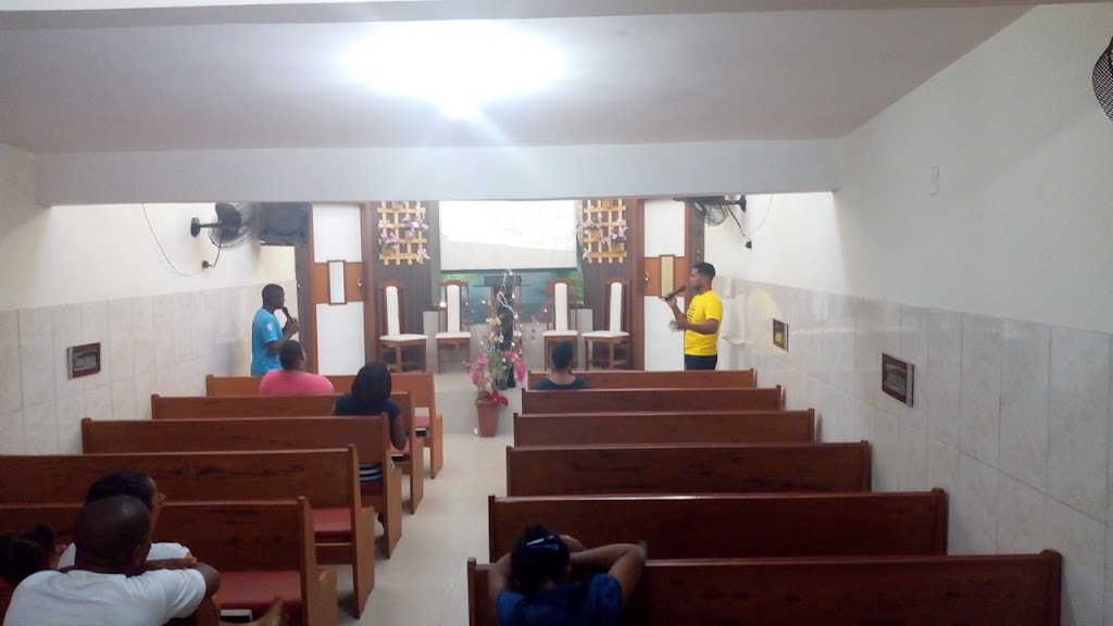 Fachada de Igreja Adventista do Sétimo Dia Fazenda Coutos