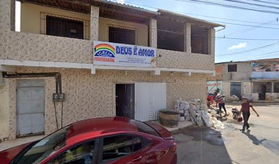 Fachada de Igreja Pentecostal Deus é Amor