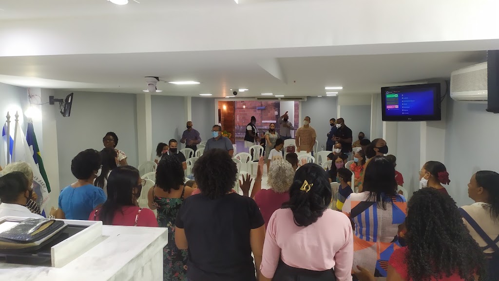Fachada de Igreja Evangélica Pentecostal do Salvador em Itinga