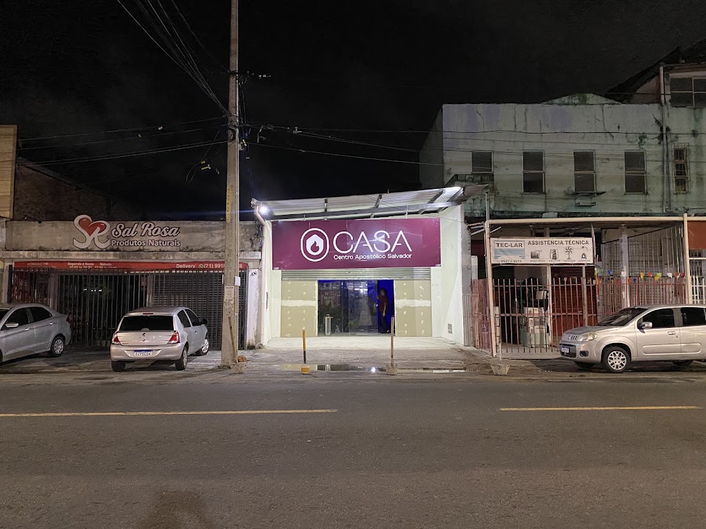 Fachada de CASA - Centro Apostólico Salvador