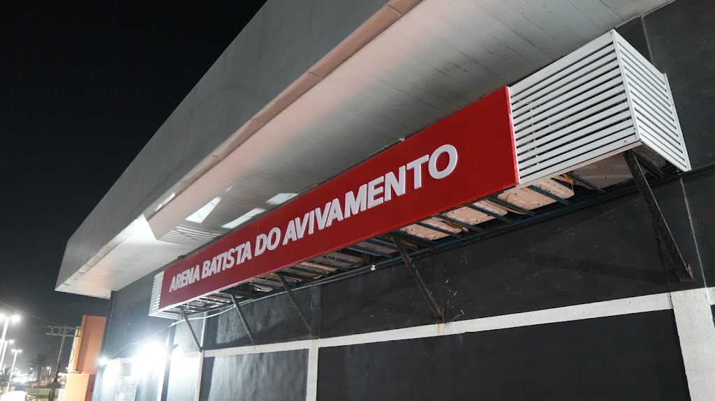 Fachada de ABA - Arena Batista do Avivamento