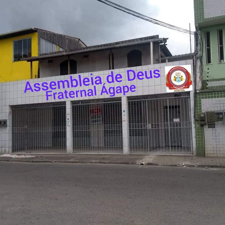 Fachada de ADEFRA -Assembleia de Deus Fraternal Ágape / SEDE