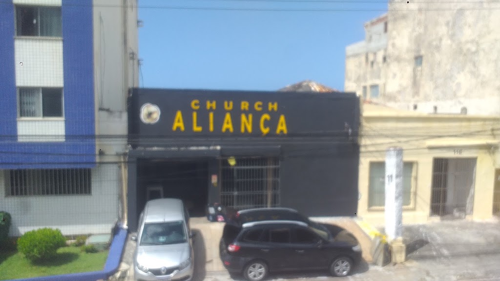 Fachada de Assembleia De Deus em Salvador - Amaralina (Sede Setorial)