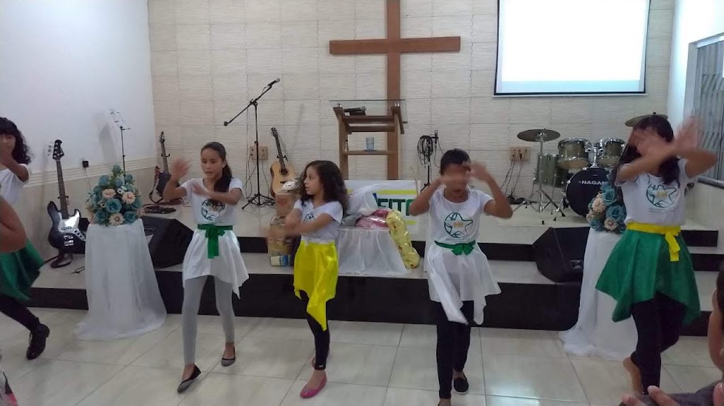 Fachada de Igreja Evangélica Carvalhos de justiça
