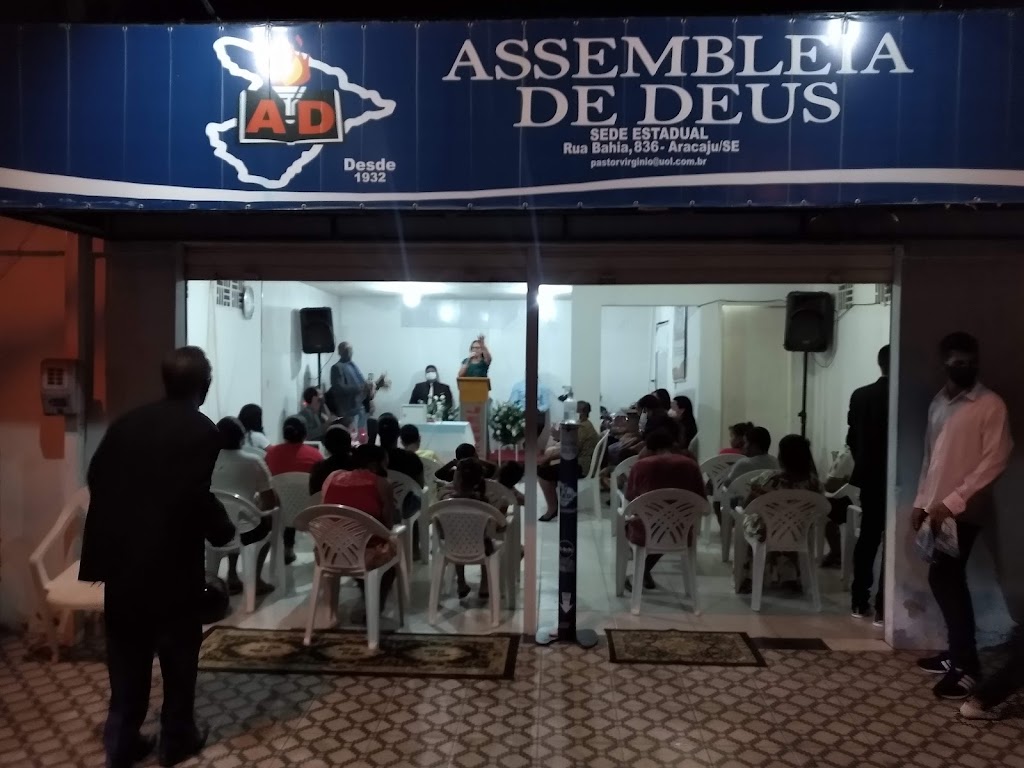 Fachada de Igreja Evangélica Assembleia de Deus Missão