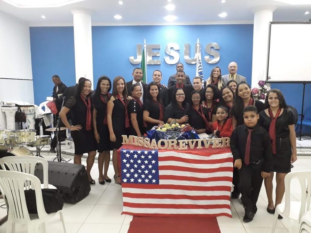 Fachada de Assembleia de Deus em Valadares