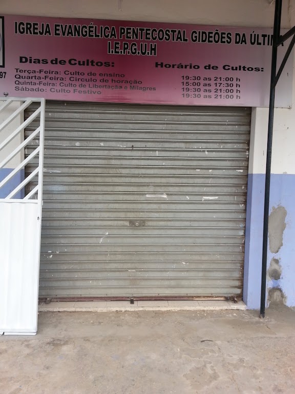 Fachada de Pentecostal Gideões Última