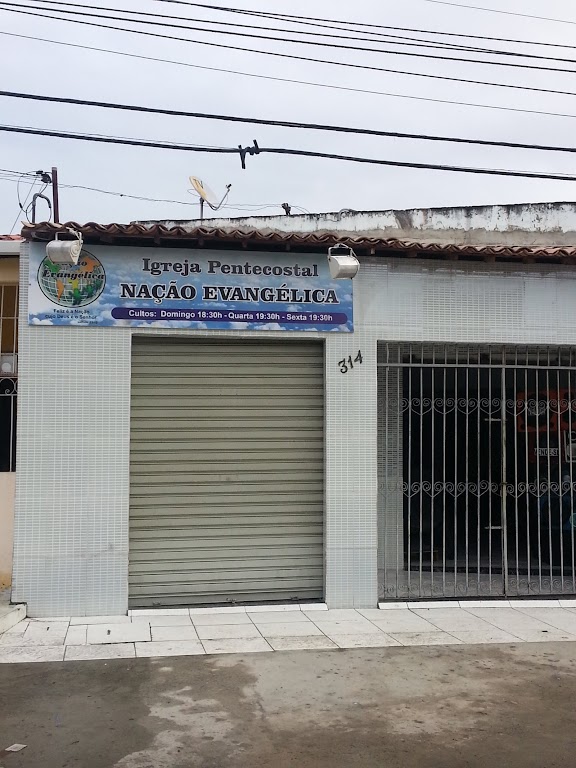 Fachada de Igreja Pentecostal Nação Evangélica