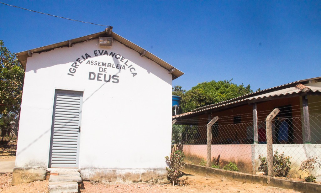 Fachada de Igreja Evangélica Assembléia de Deus