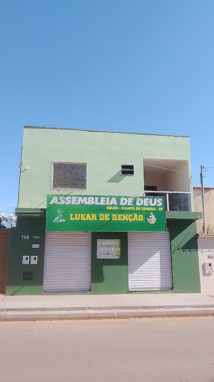 Fachada de Assembléia de Deus Belém