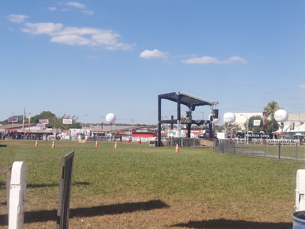 Fachada de Parque de Exposições João Alencar de Athayde