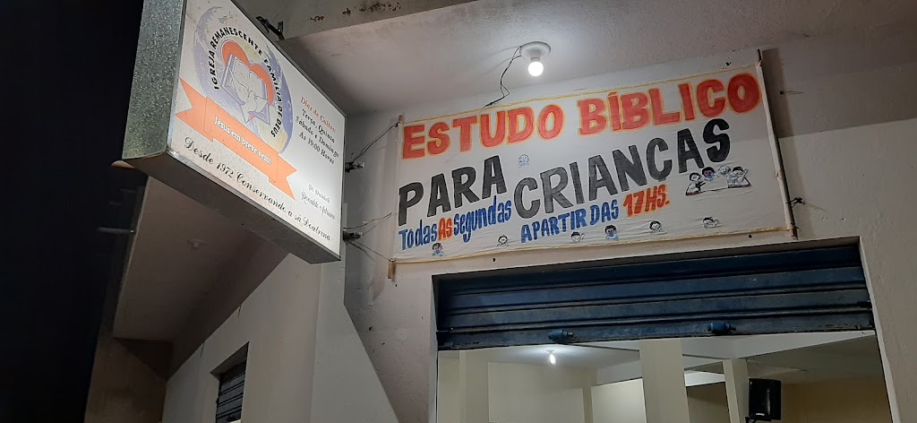 Fachada de Igreja Remanescentes Família de Deus