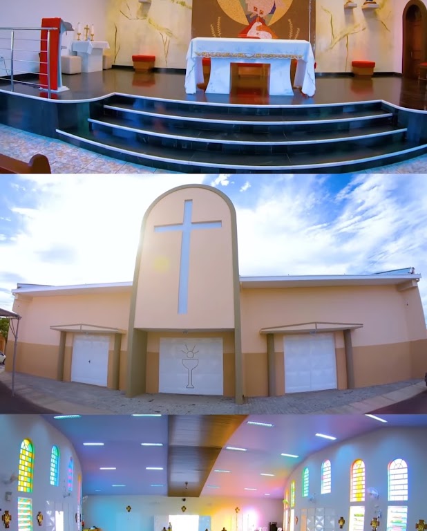 Fachada de Paróquia Menino Jesus de Praga