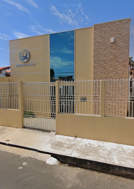 Fachada de Igreja Assembleia de Deus-Congreg. Monte Moriá