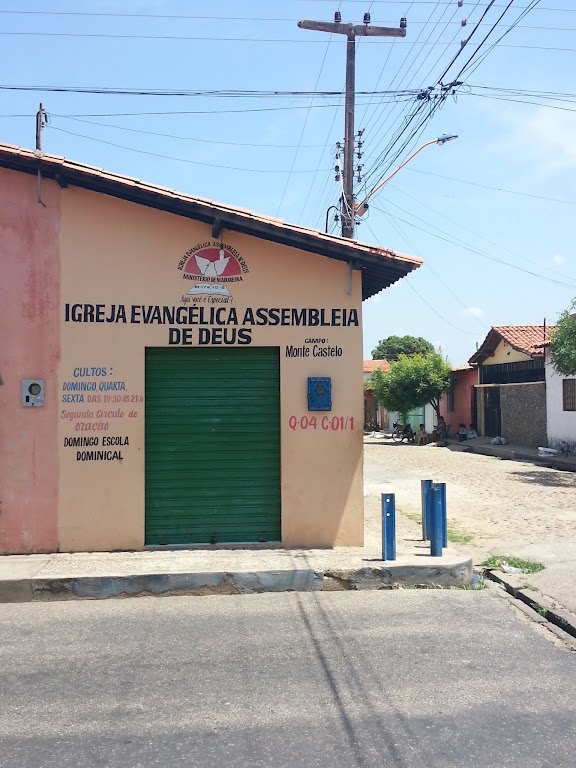 Fachada de Igreja Evangélica Assembléia de Deus