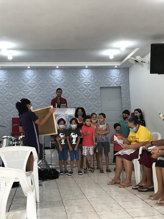 Fachada de Igreja Evangélica Assembleia de Deus - Macaúba