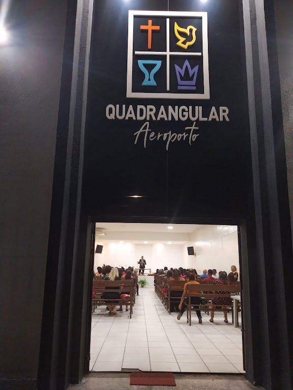 Fachada de Igreja Quadrangular Aeroporto