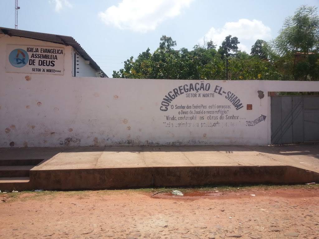 Fachada de Igreja Evangélica Assembléia de Deus