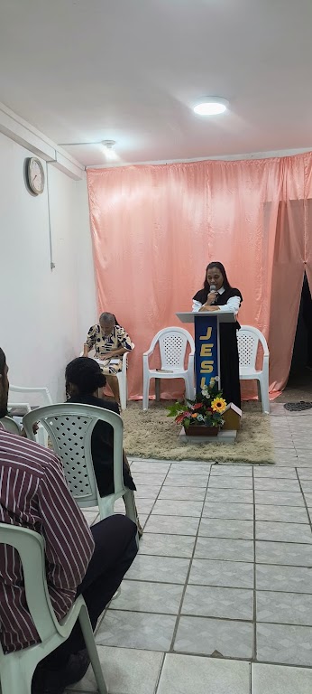 Fachada de Assembleia de Deus Missão Ebenézer congregação SHALOM