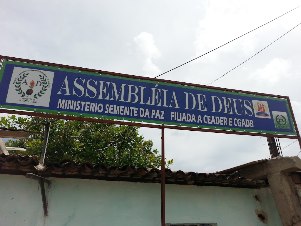 Fachada de Assembléia de Deus Ministério Semente da Paz