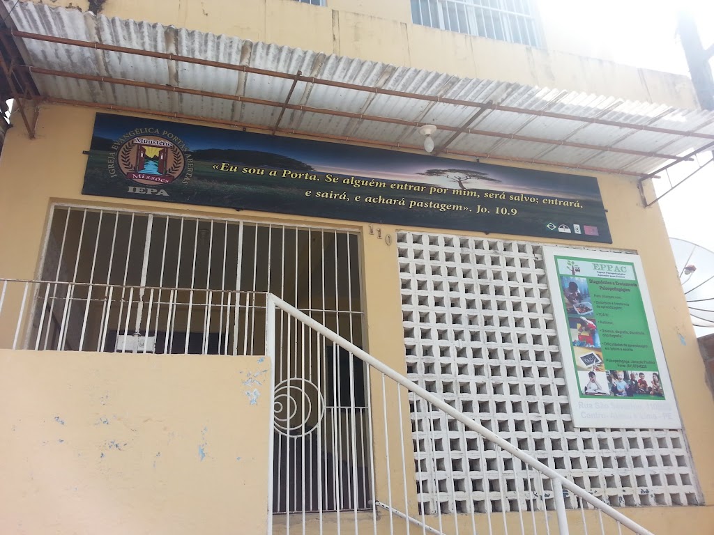 Fachada de Igreja Evangélica Portas Abertas - IEPA