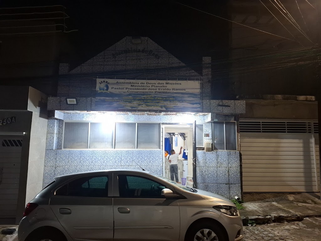 Fachada de Assembléia de Deus Missões Ministério Planalto