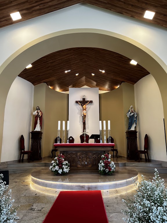 Fachada de Igreja Matriz de São Lucas