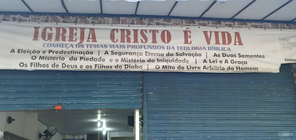 Fachada de Igreja Cristo é Vida