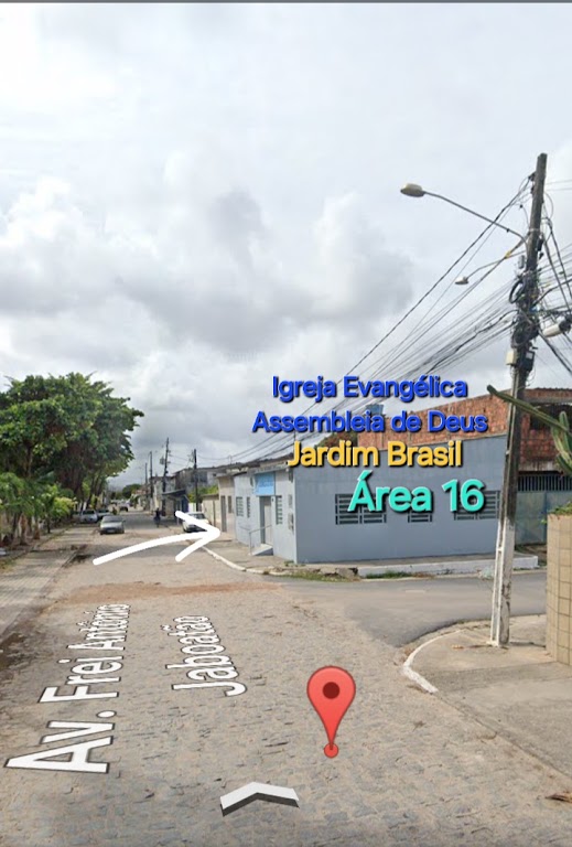Fachada de Igreja Evangélica Assembleia de Deus