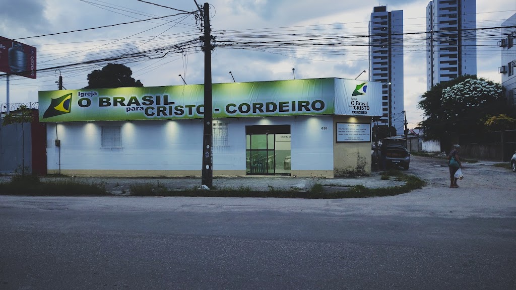 Fachada de Igreja Evangélica Pentecostal O Brasil Cristo