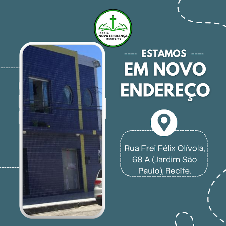 Fachada de Igreja Nova Esperança Recife