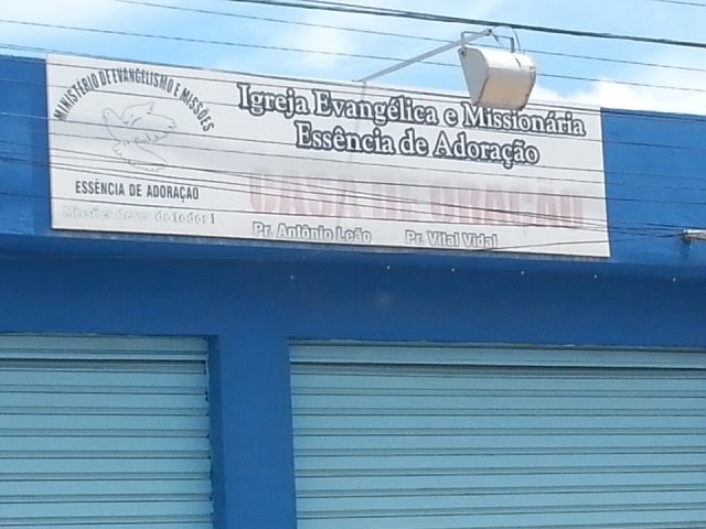 Fachada de Igreja Evangelica e Missionária Essência de Adoração