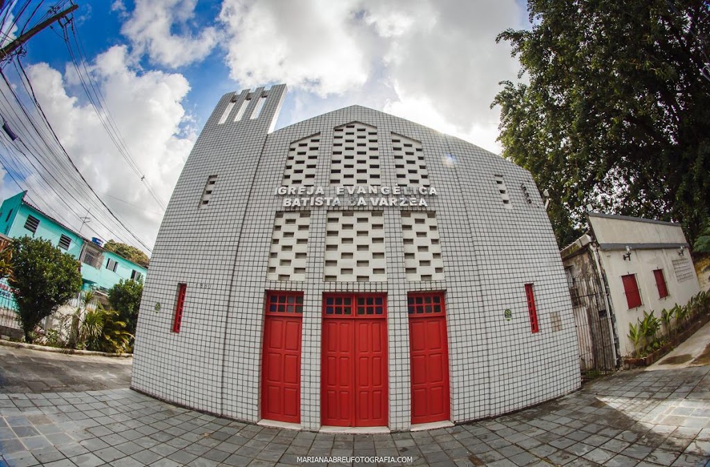 Fachada de Igreja Evangélica Batista da Várzea