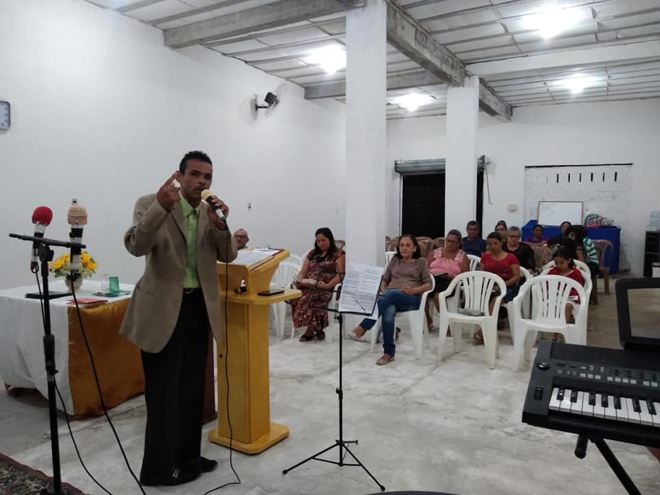 Fachada de Igreja Evangélica Casa de Oração Novo Tempo Com Deus