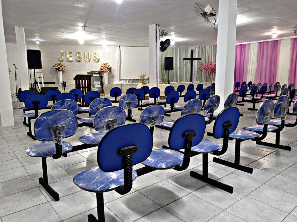 Fachada de Igreja Evangélica Apostólica Cristã Vida Pantanal