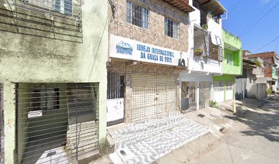 Fachada de Igreja Evangélica Pentecostal Jesus é a Esperança